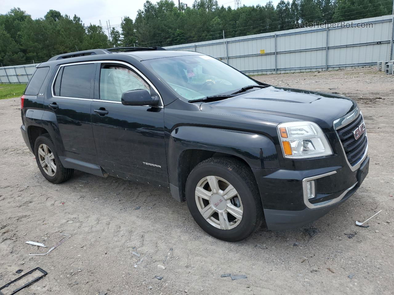 2016 Gmc Terrain Sle Черный vin: 2GKFLTEK0G6328425