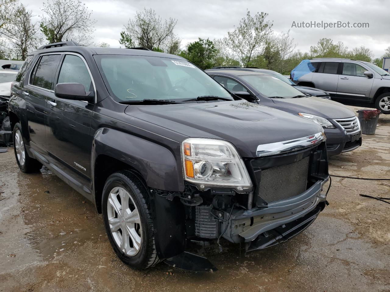 2016 Gmc Terrain Sle Угольный vin: 2GKFLTEK1G6239396