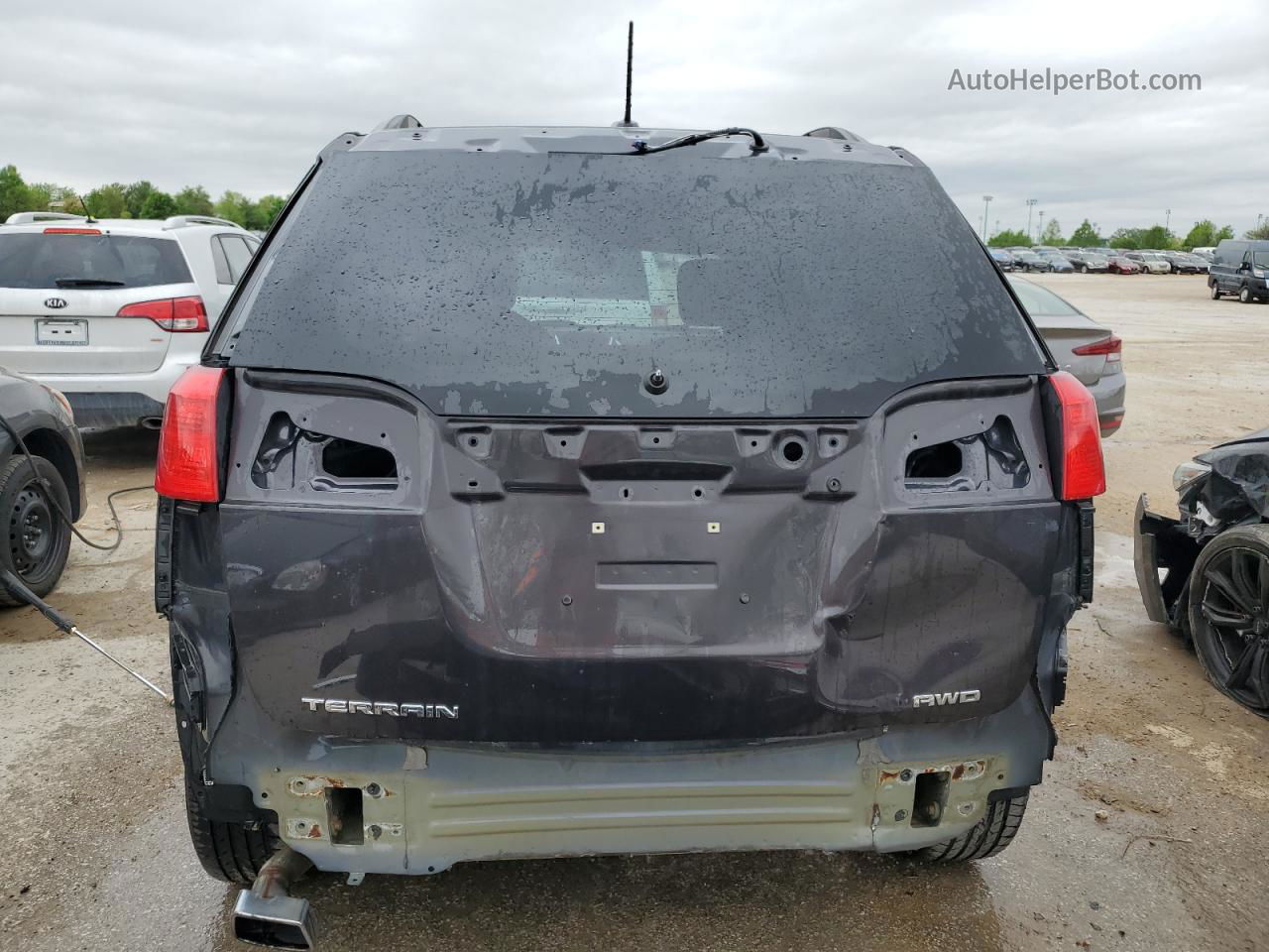 2016 Gmc Terrain Sle Угольный vin: 2GKFLTEK1G6239396