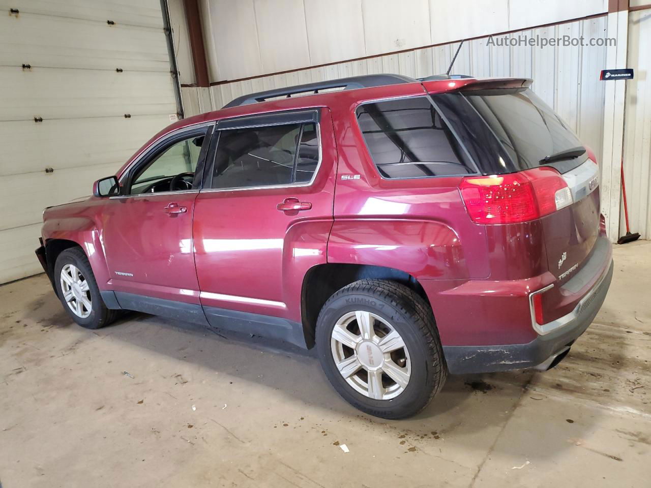 2016 Gmc Terrain Sle Red vin: 2GKFLTEK1G6304859