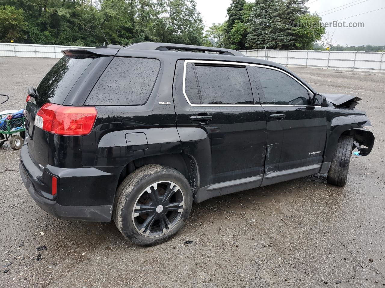 2017 Gmc Terrain Sle Черный vin: 2GKFLTEK1H6180318