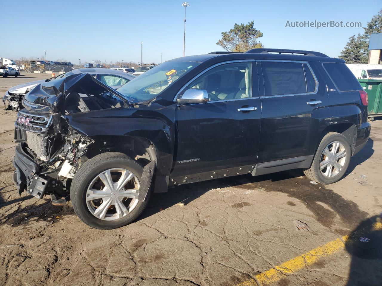 2017 Gmc Terrain Sle Black vin: 2GKFLTEK1H6325535