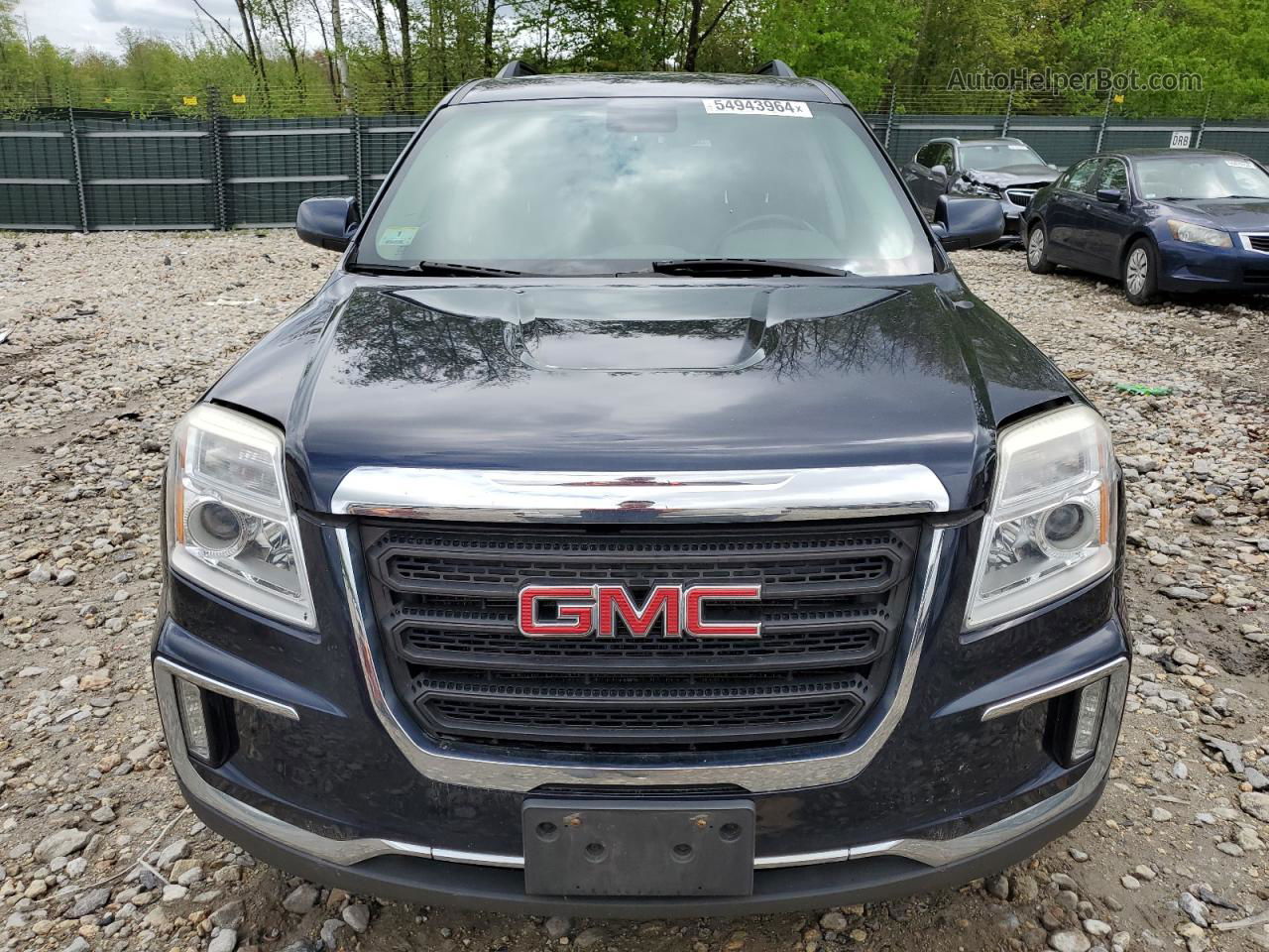 2016 Gmc Terrain Sle Синий vin: 2GKFLTEK2G6128579