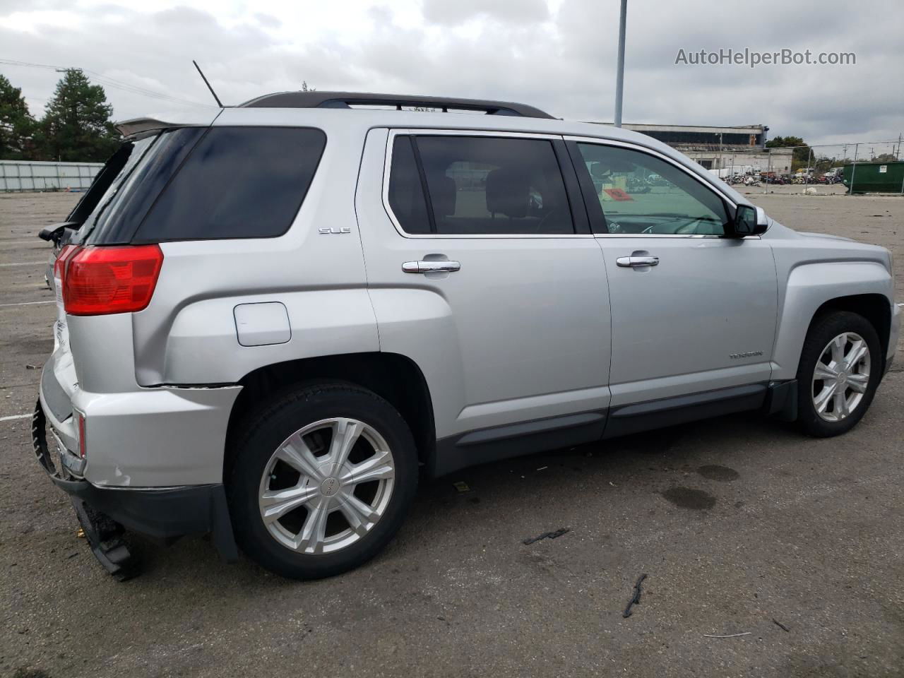 2016 Gmc Terrain Sle Silver vin: 2GKFLTEK2G6201448