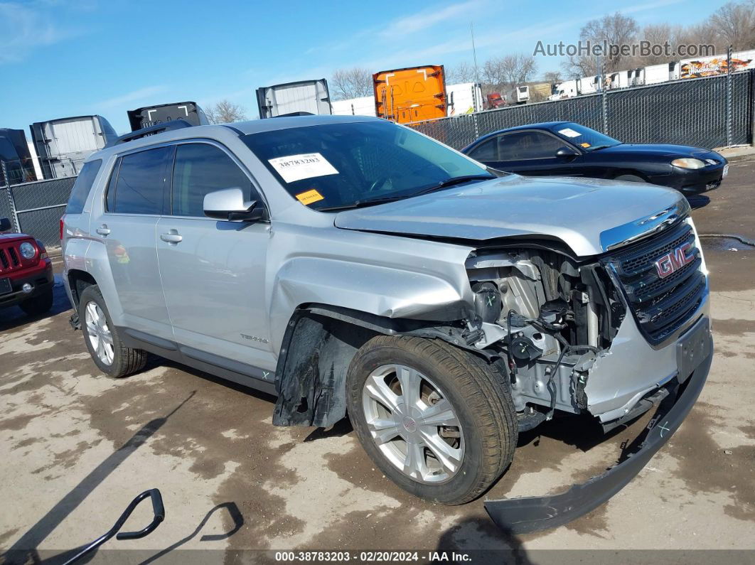 2017 Gmc Terrain Sle-2 Silver vin: 2GKFLTEK2H6289855