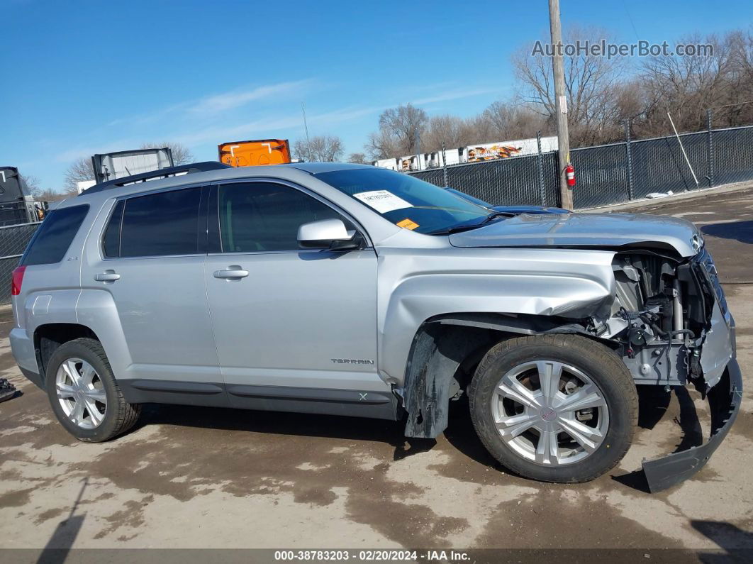 2017 Gmc Terrain Sle-2 Silver vin: 2GKFLTEK2H6289855