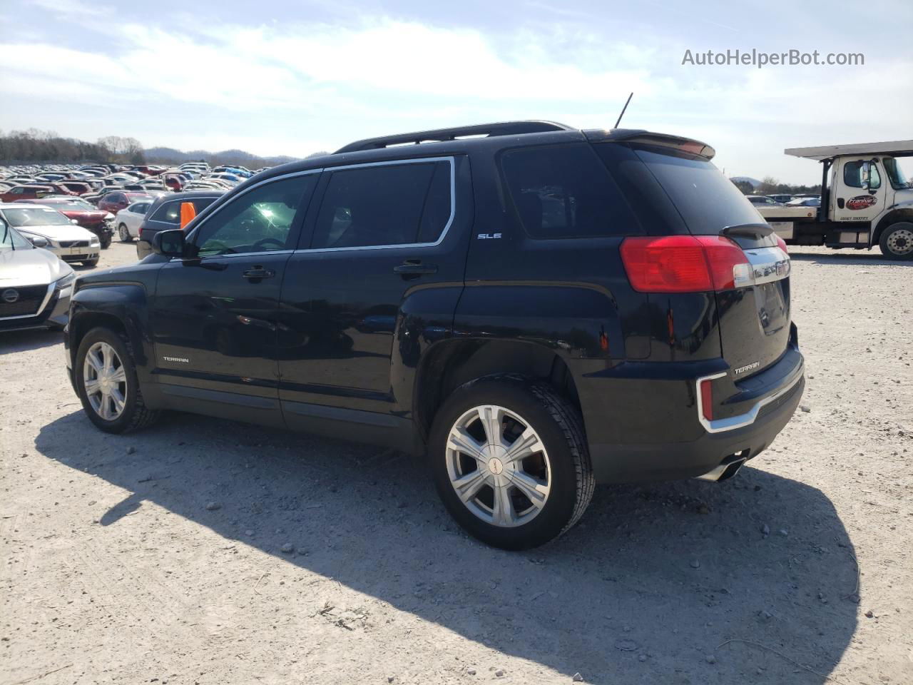 2017 Gmc Terrain Sle Черный vin: 2GKFLTEK2H6316892