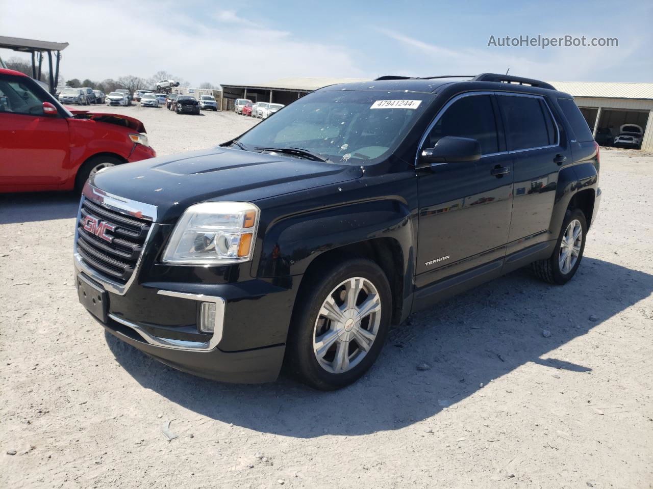 2017 Gmc Terrain Sle Black vin: 2GKFLTEK2H6316892