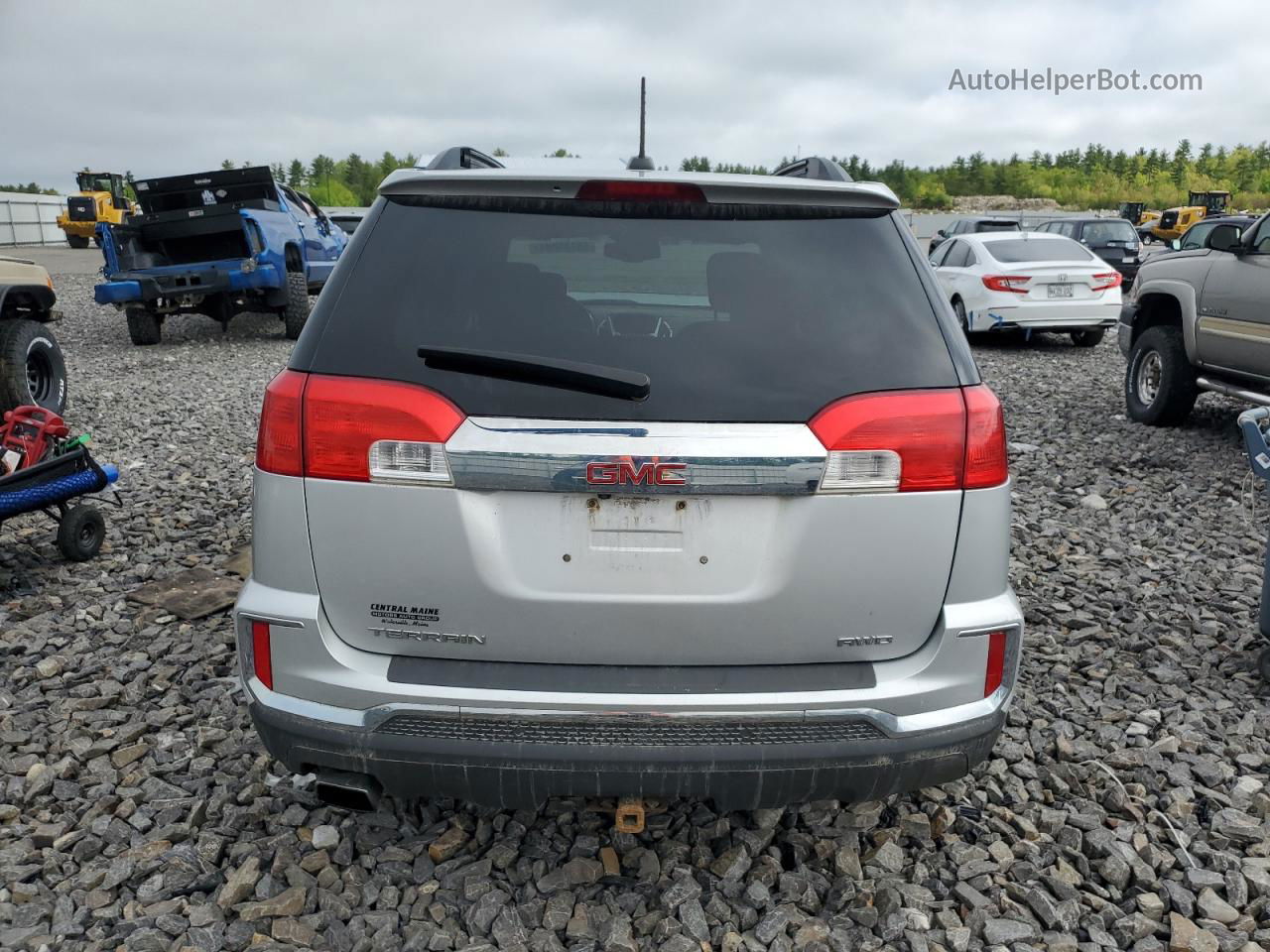 2016 Gmc Terrain Sle Silver vin: 2GKFLTEK5G6153850