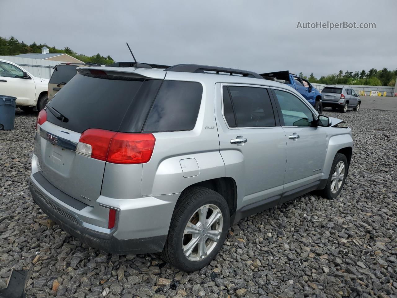 2016 Gmc Terrain Sle Серебряный vin: 2GKFLTEK5G6153850