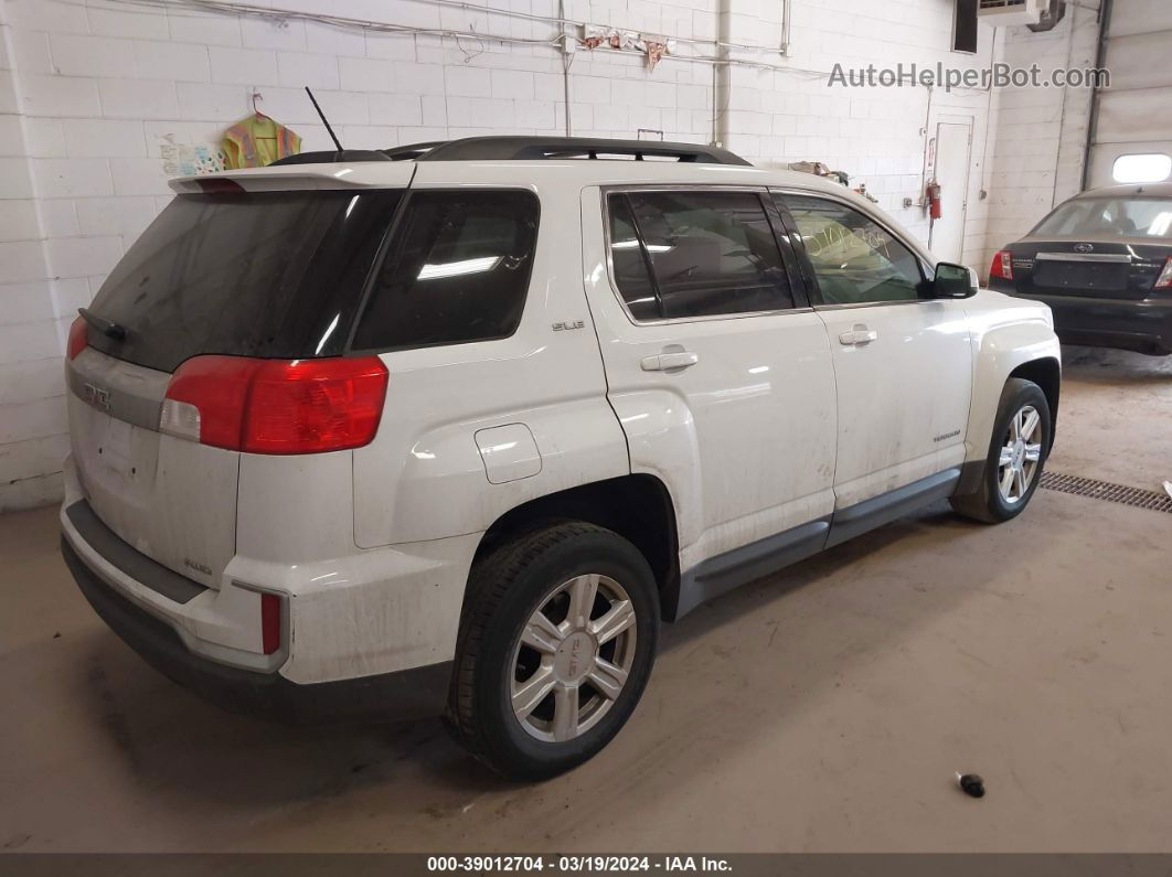 2016 Gmc Terrain Sle-2 White vin: 2GKFLTEK5G6254497