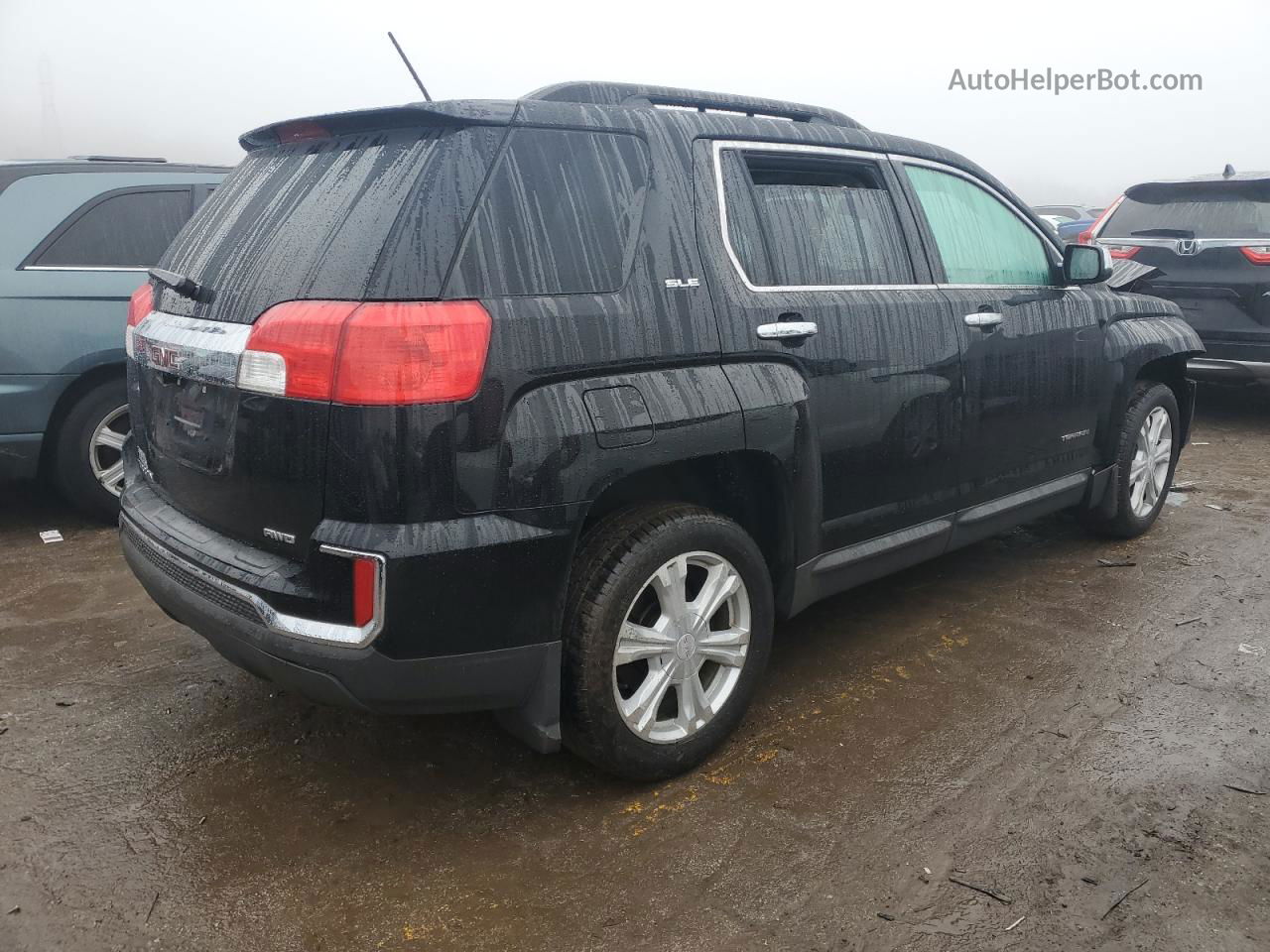 2016 Gmc Terrain Sle Black vin: 2GKFLTEK5G6327643