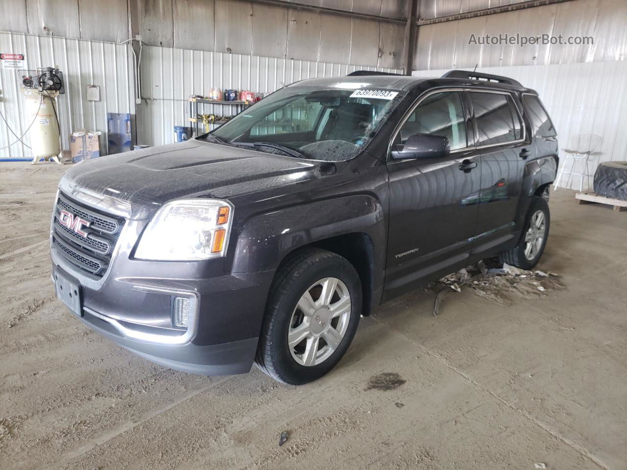 2016 Gmc Terrain Sle Charcoal vin: 2GKFLTEK5G6350176