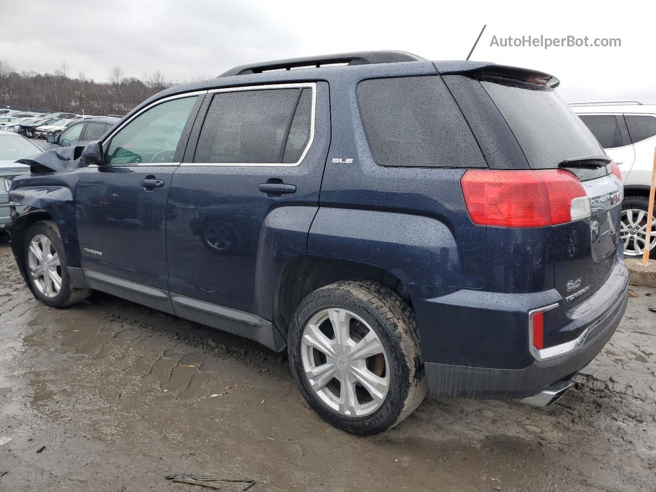 2017 Gmc Terrain Sle Blue vin: 2GKFLTEK5H6193508