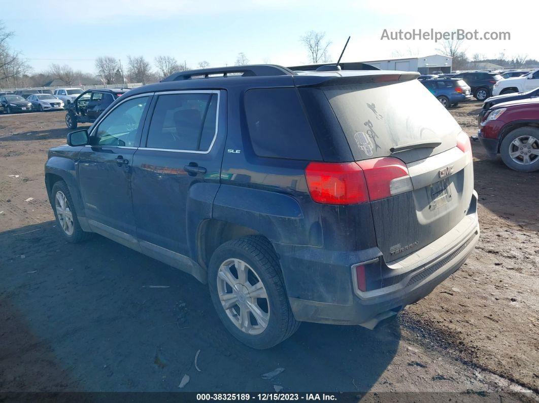 2017 Gmc Terrain Sle-2 Blue vin: 2GKFLTEK5H6231996