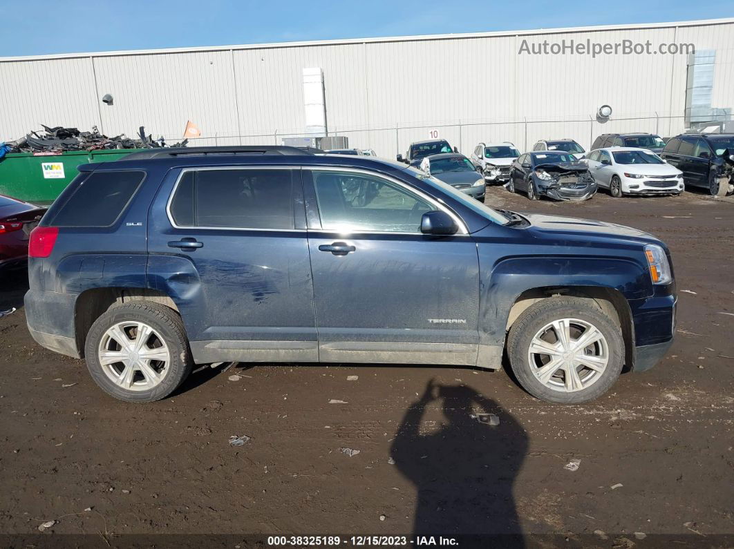 2017 Gmc Terrain Sle-2 Blue vin: 2GKFLTEK5H6231996