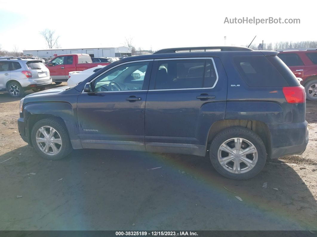 2017 Gmc Terrain Sle-2 Blue vin: 2GKFLTEK5H6231996