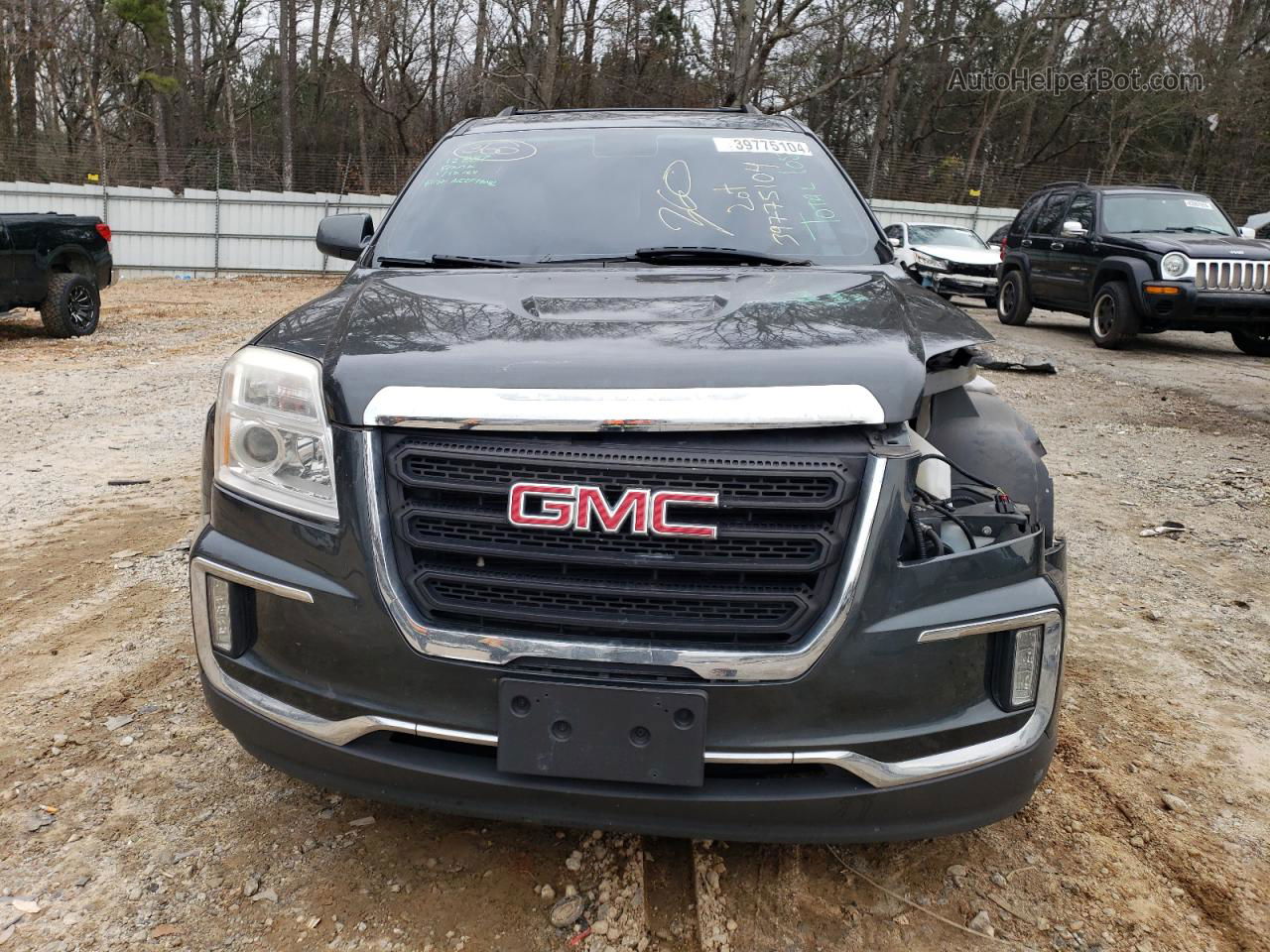 2017 Gmc Terrain Sle Gray vin: 2GKFLTEK5H6295407