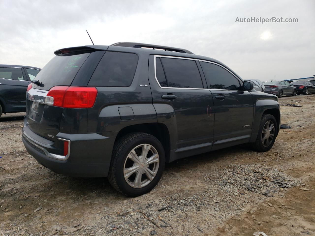 2017 Gmc Terrain Sle Gray vin: 2GKFLTEK5H6295407