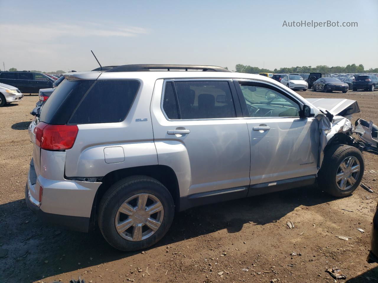 2016 Gmc Terrain Sle Silver vin: 2GKFLTEK6G6157650