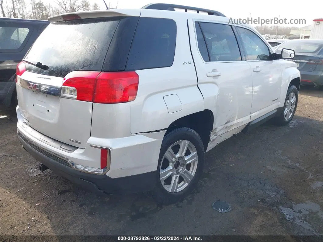 2016 Gmc Terrain Sle-2 White vin: 2GKFLTEK6G6171872