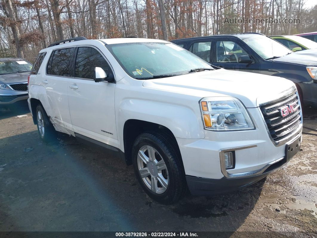 2016 Gmc Terrain Sle-2 White vin: 2GKFLTEK6G6171872