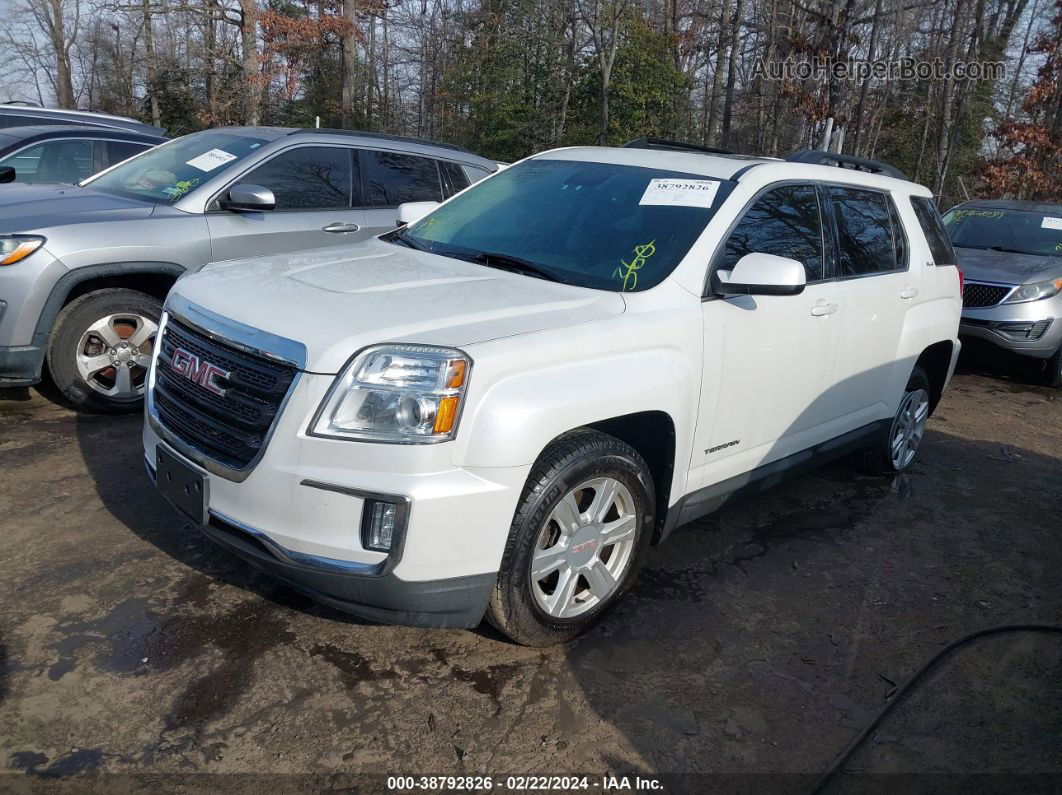 2016 Gmc Terrain Sle-2 White vin: 2GKFLTEK6G6171872