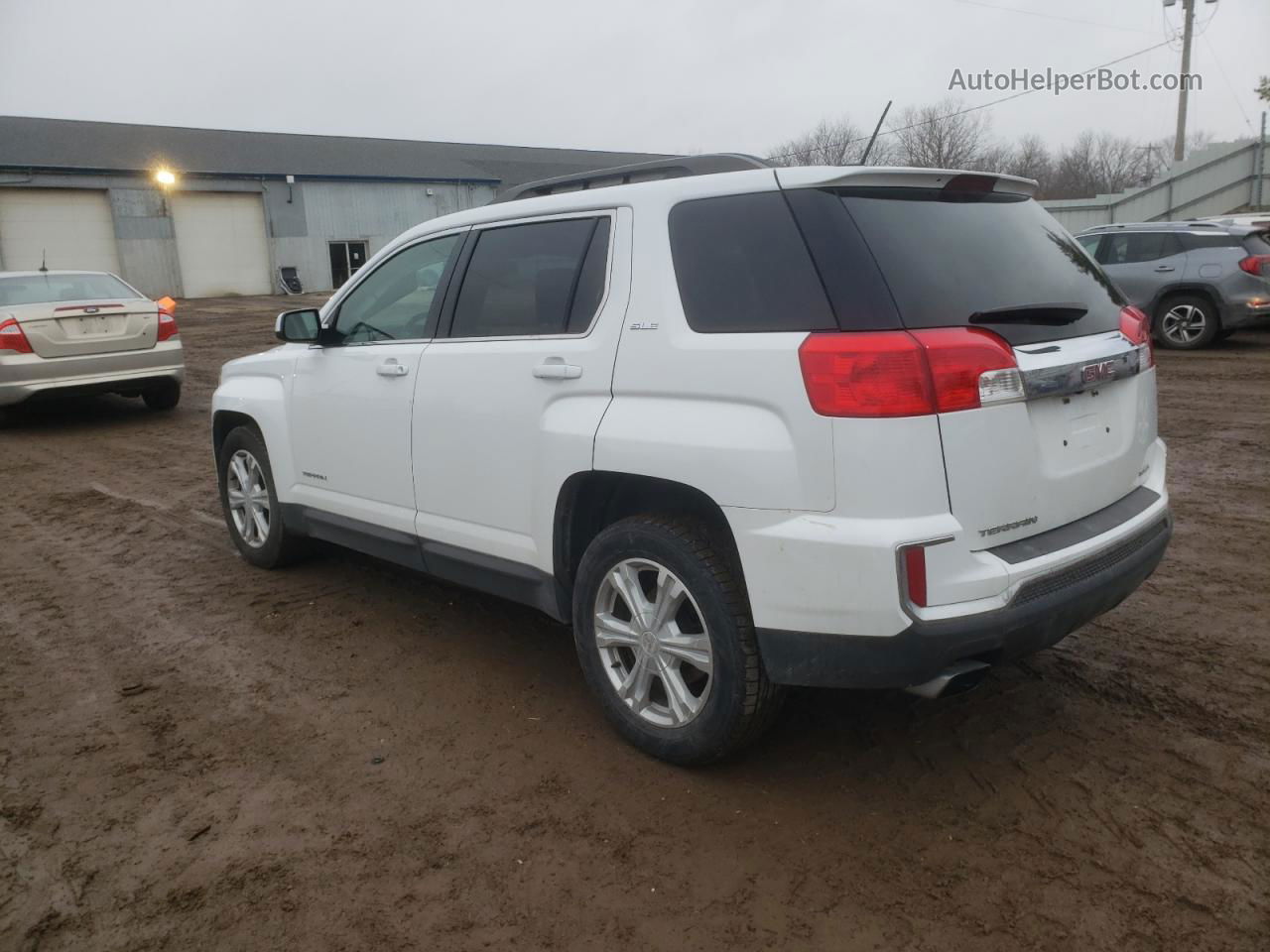 2017 Gmc Terrain Sle White vin: 2GKFLTEK6H6274288