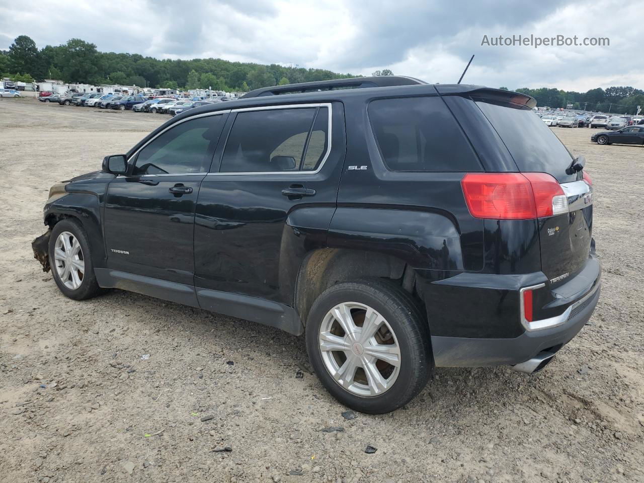 2017 Gmc Terrain Sle Black vin: 2GKFLTEK6H6317334