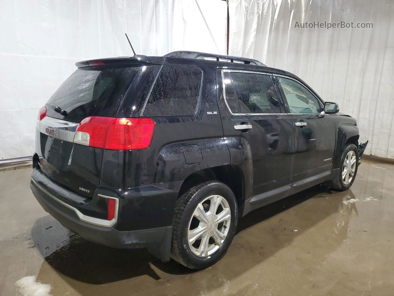 2017 Gmc Terrain Sle Черный vin: 2GKFLTEK6H6346056