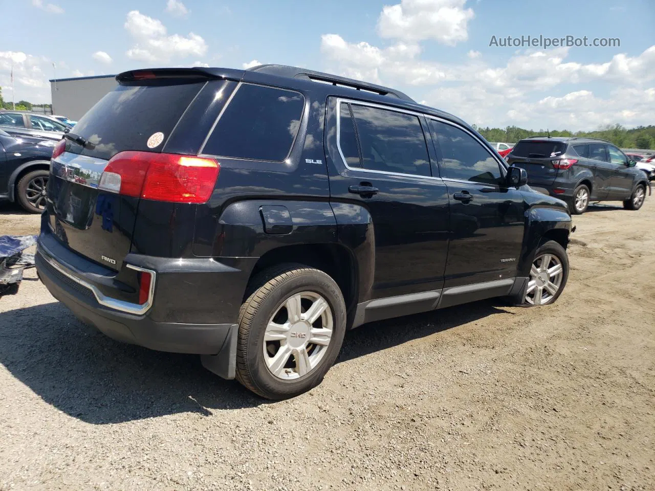 2016 Gmc Terrain Sle Black vin: 2GKFLTEK7G6209531