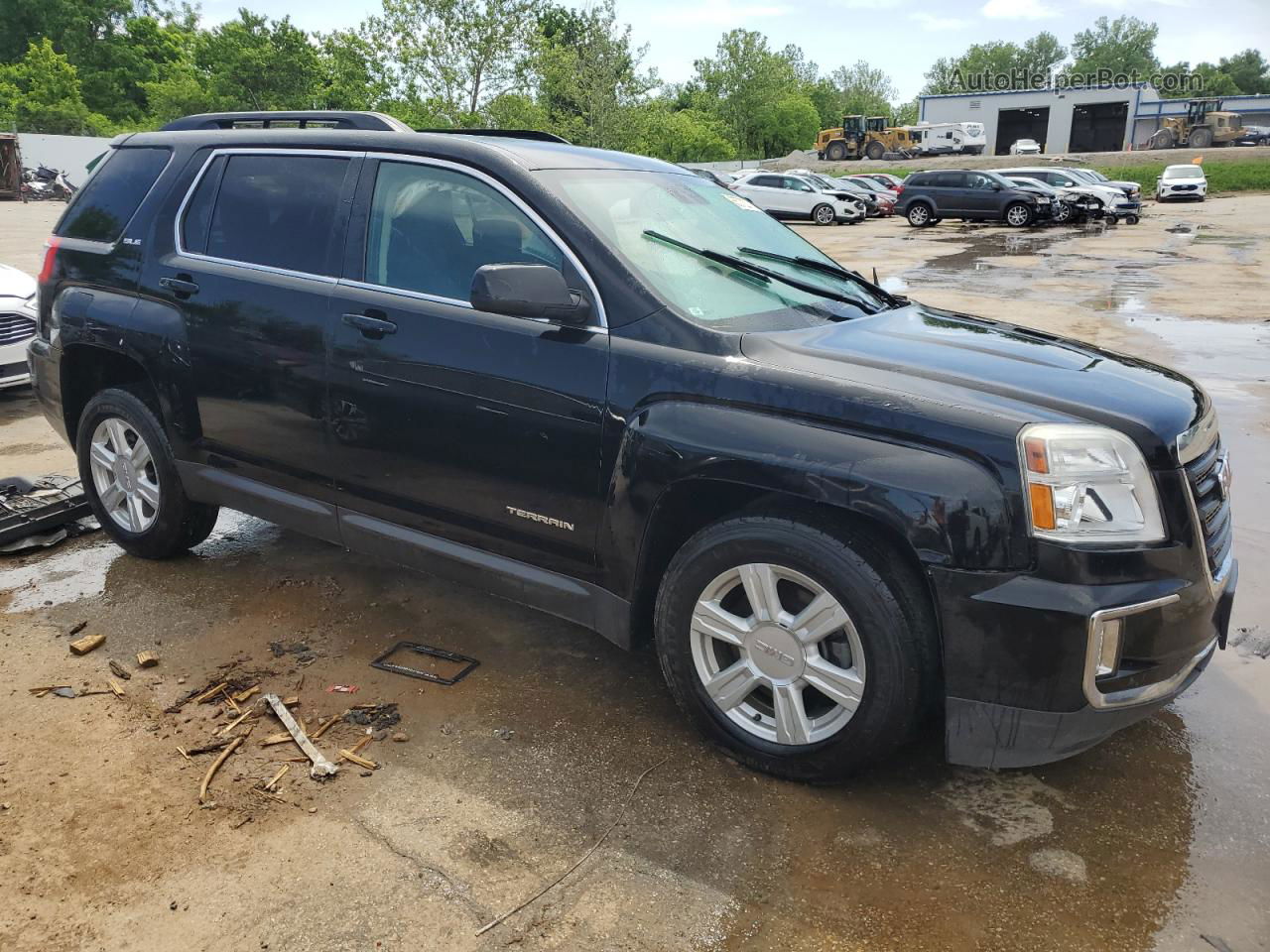 2016 Gmc Terrain Sle Black vin: 2GKFLTEK7G6359980