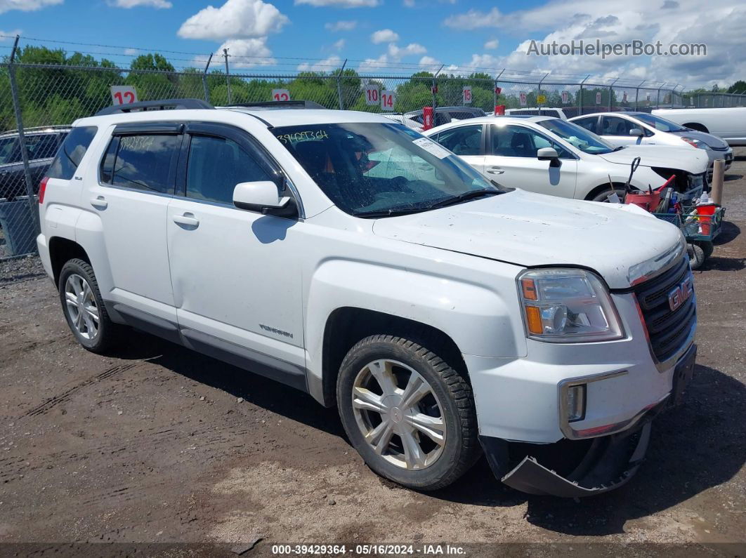 2017 Gmc Terrain Sle-2 Белый vin: 2GKFLTEK7H6139563