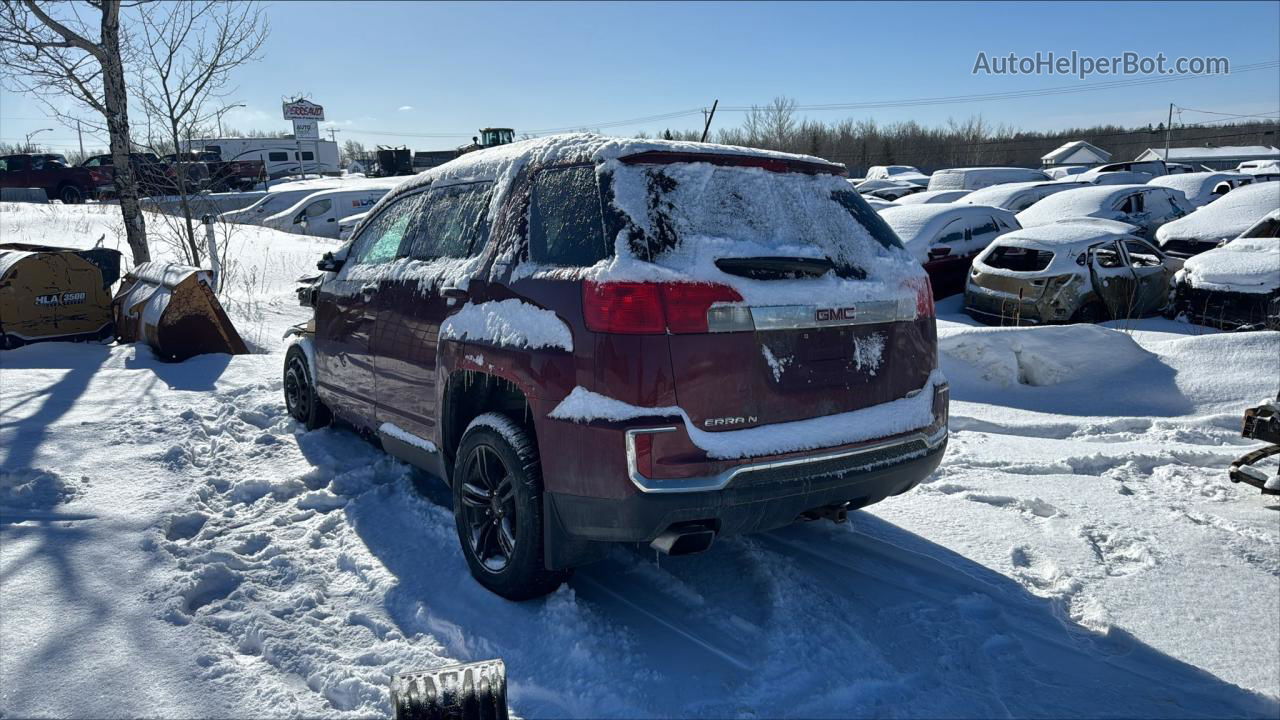 2017 Gmc Terrain Sle Burgundy vin: 2GKFLTEK8H6138776