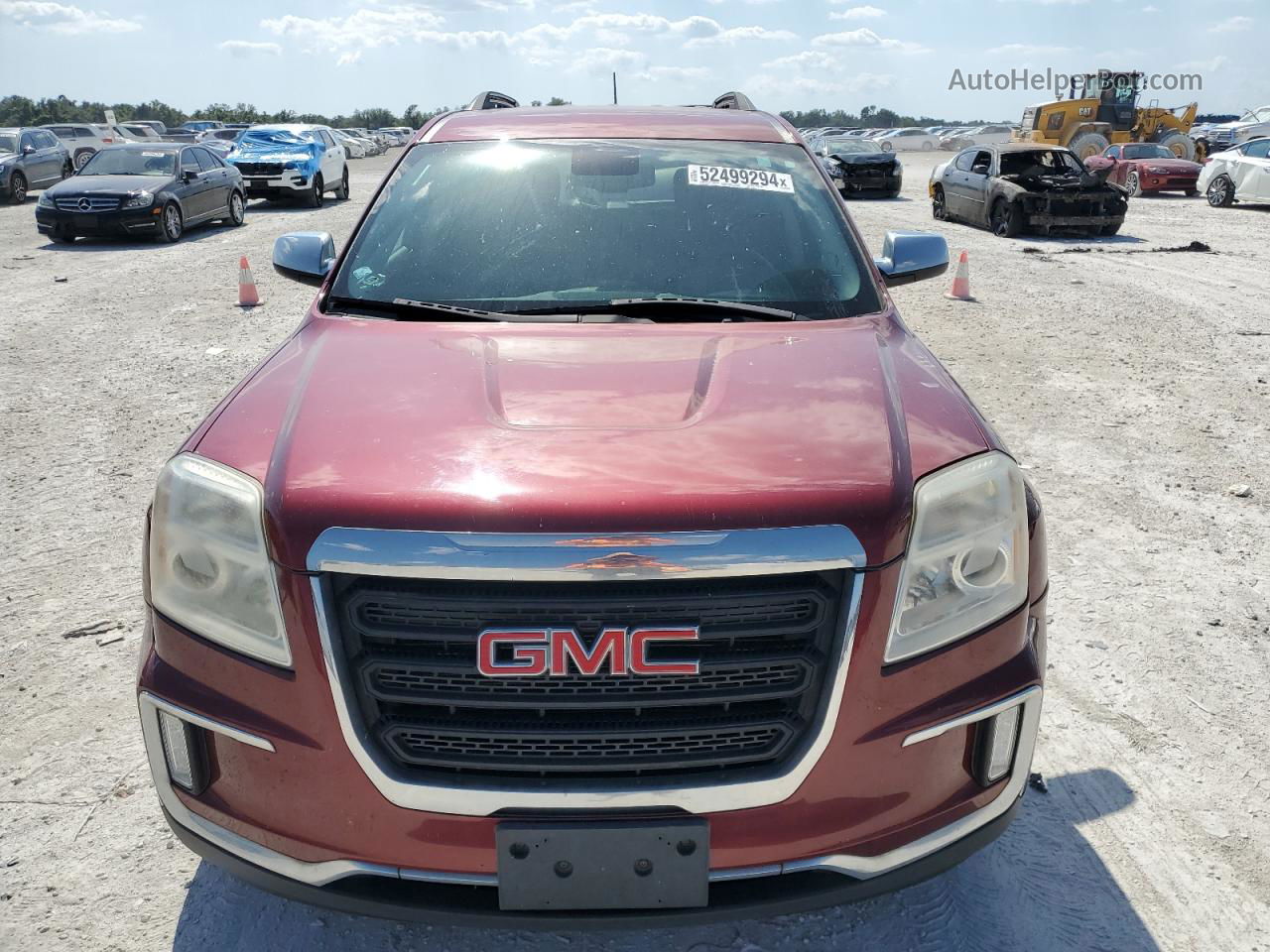 2016 Gmc Terrain Sle Red vin: 2GKFLTEK9G6323384