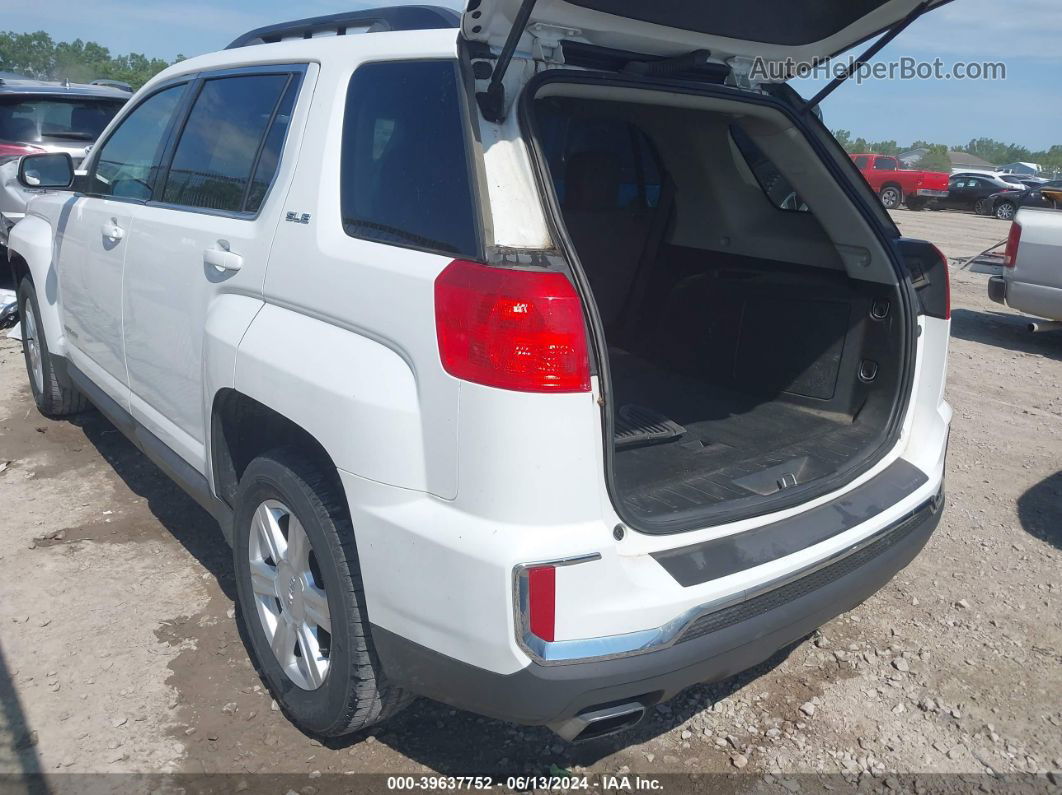 2016 Gmc Terrain Sle-2 White vin: 2GKFLTEK9G6330416