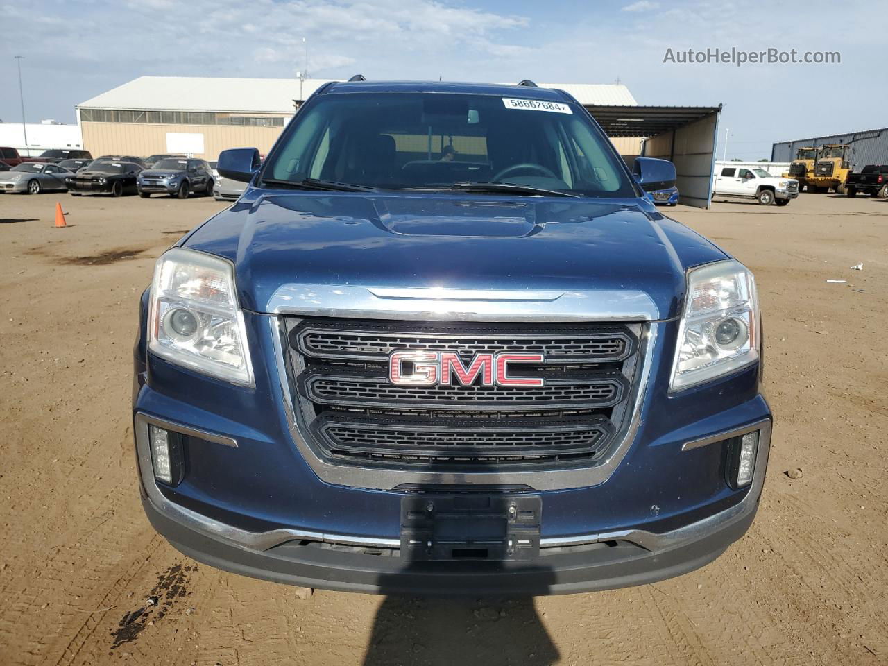 2016 Gmc Terrain Sle Blue vin: 2GKFLTEKXG6291058