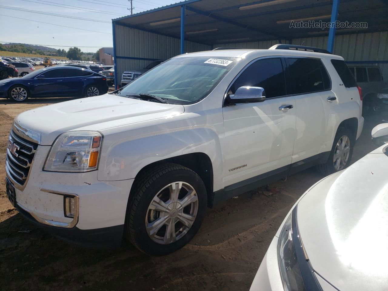 2017 Gmc Terrain Sle Белый vin: 2GKFLTEKXH6164683