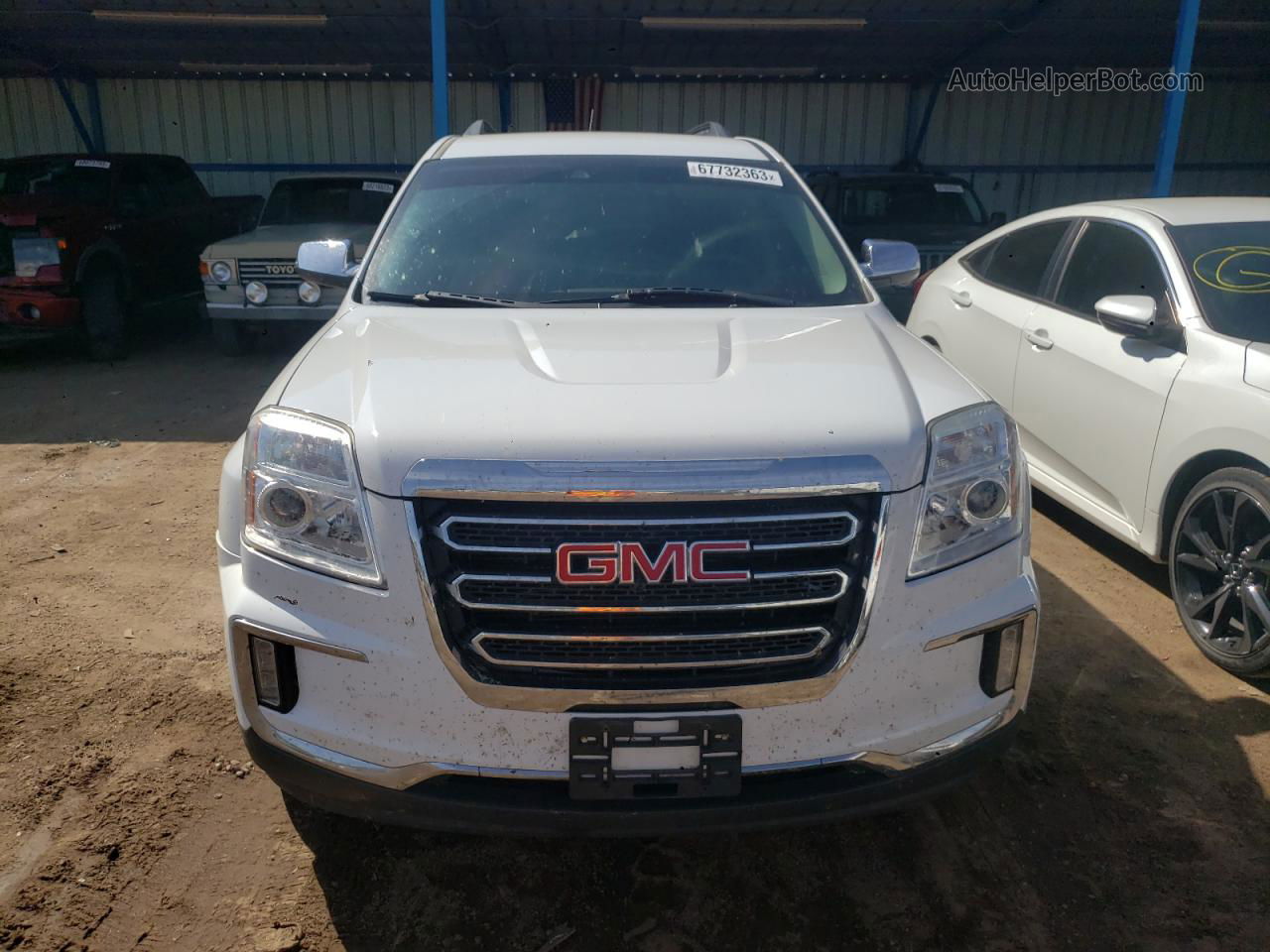 2017 Gmc Terrain Sle Белый vin: 2GKFLTEKXH6164683