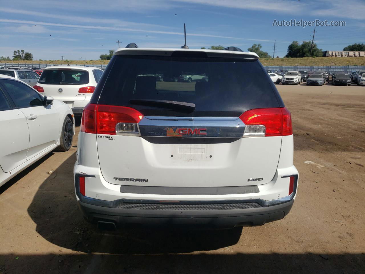 2017 Gmc Terrain Sle Белый vin: 2GKFLTEKXH6164683