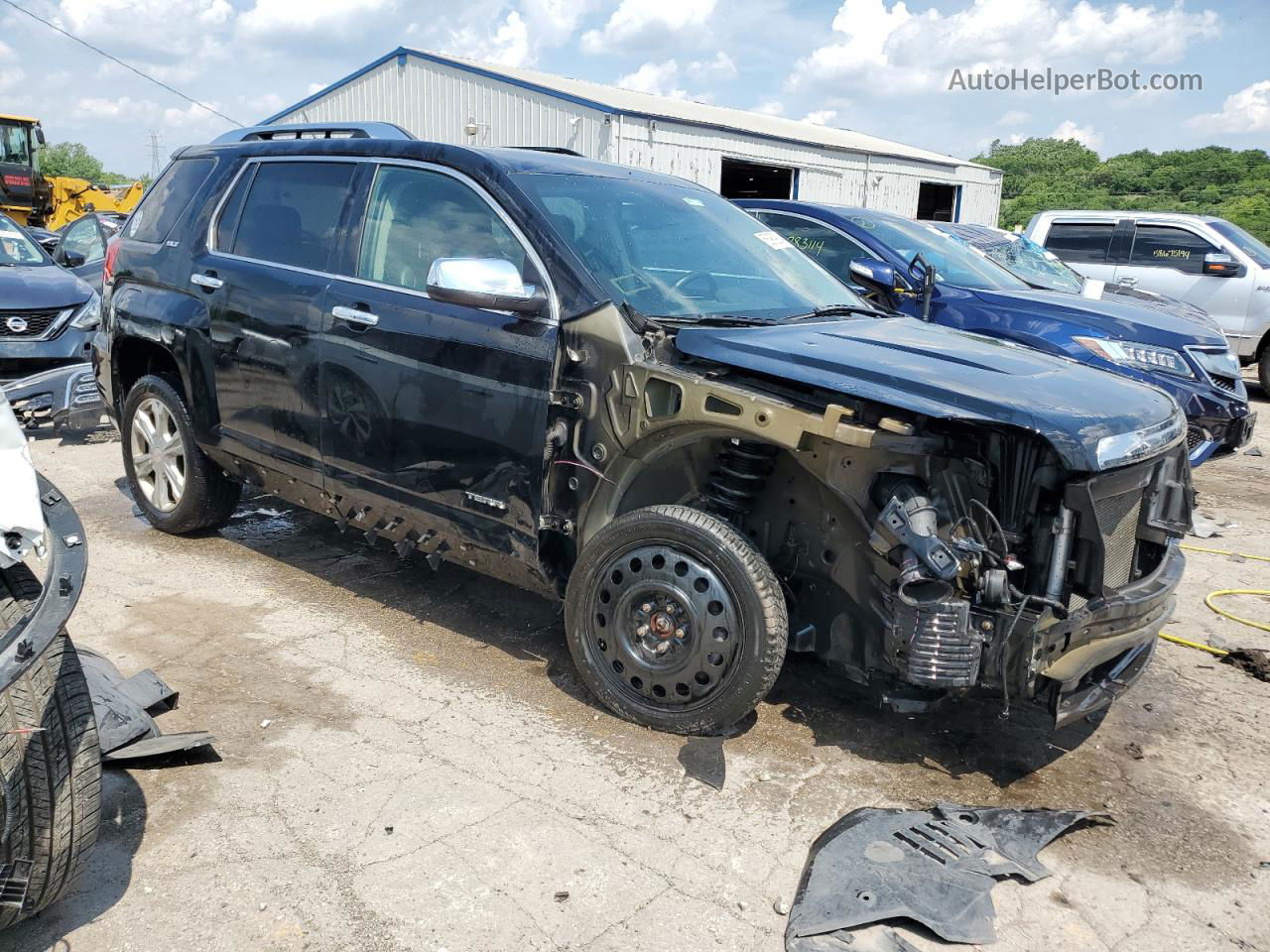 2016 Gmc Terrain Slt Black vin: 2GKFLUE30G6157755