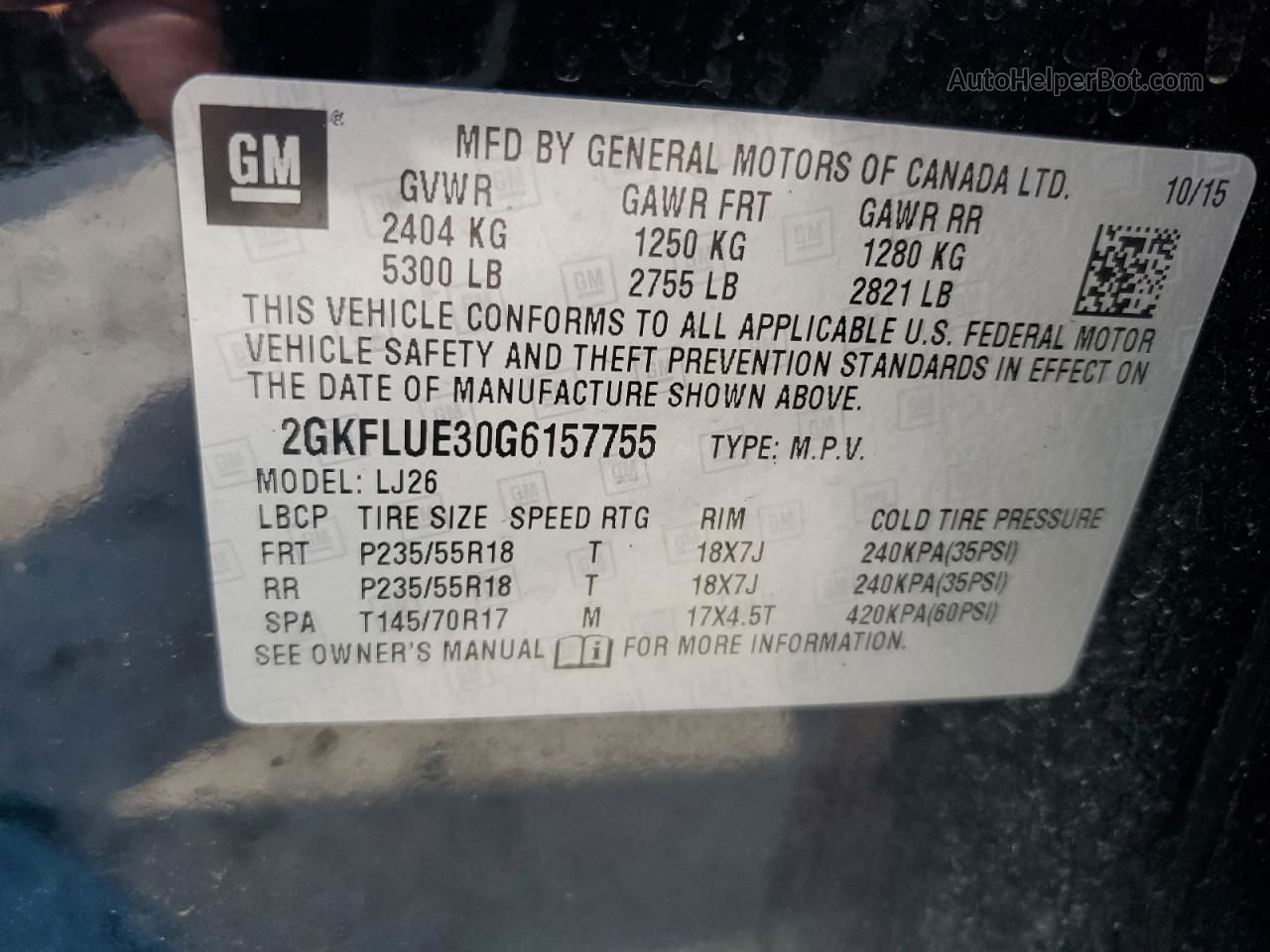 2016 Gmc Terrain Slt Черный vin: 2GKFLUE30G6157755