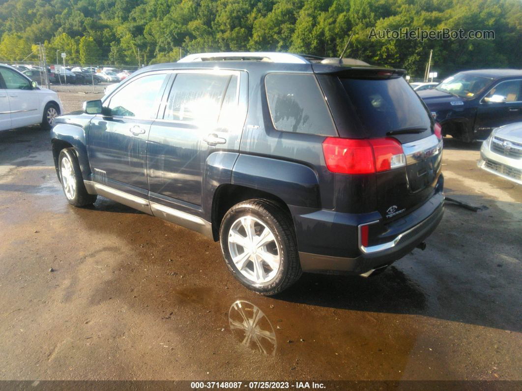 2016 Gmc Terrain Slt Синий vin: 2GKFLUE30G6341769