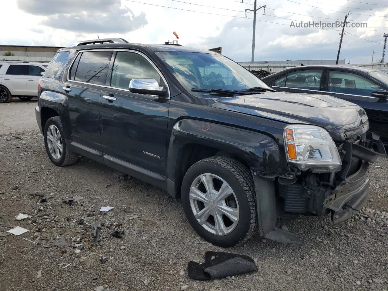 2016 Gmc Terrain Slt Black vin: 2GKFLUE31G6164147