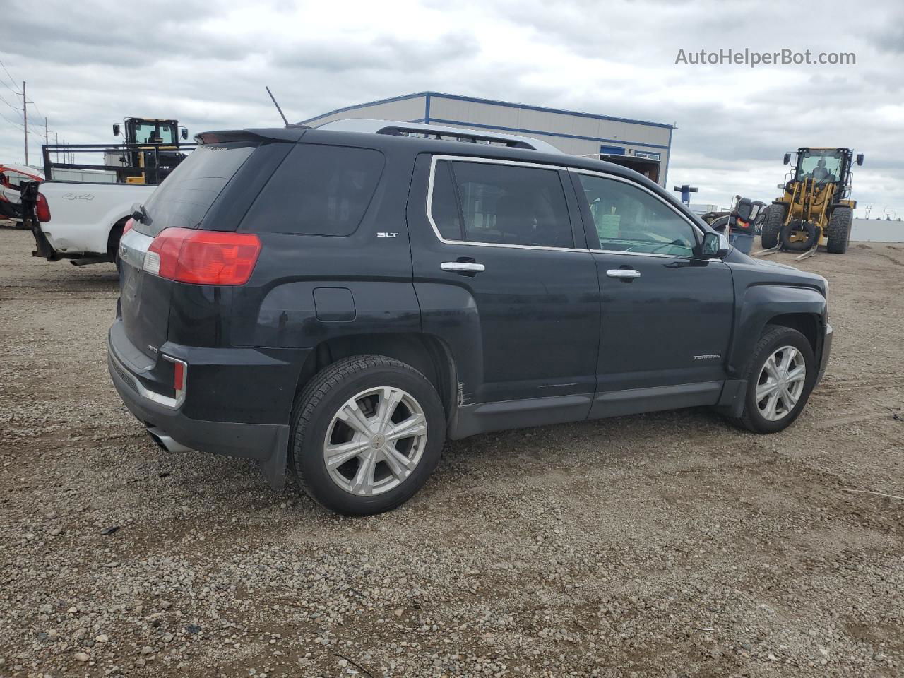 2016 Gmc Terrain Slt Черный vin: 2GKFLUE31G6252356