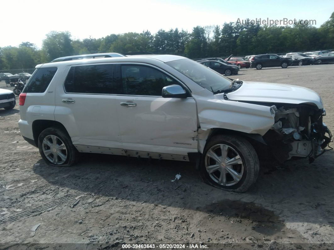 2017 Gmc Terrain Slt White vin: 2GKFLUE32H6326711