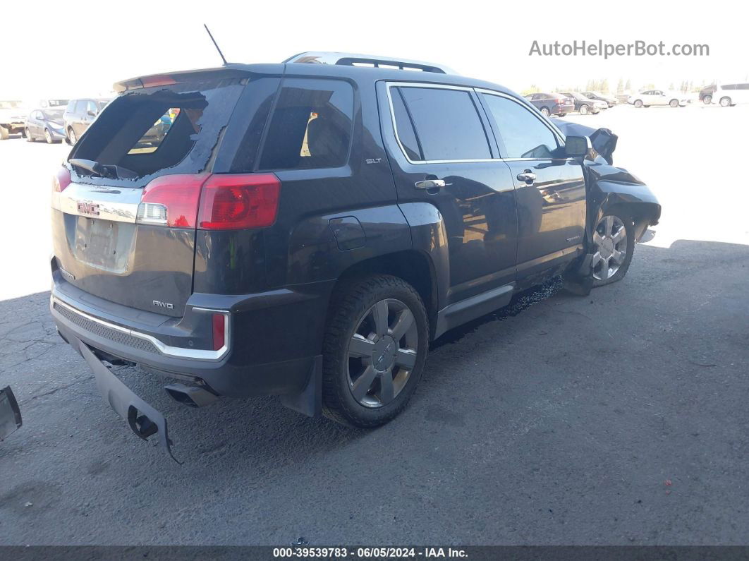 2016 Gmc Terrain Slt Black vin: 2GKFLUE33G6116228