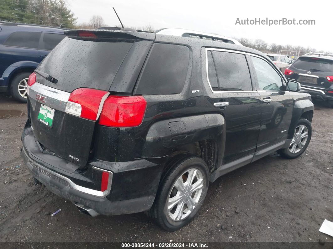 2016 Gmc Terrain Slt Черный vin: 2GKFLUE33G6246297