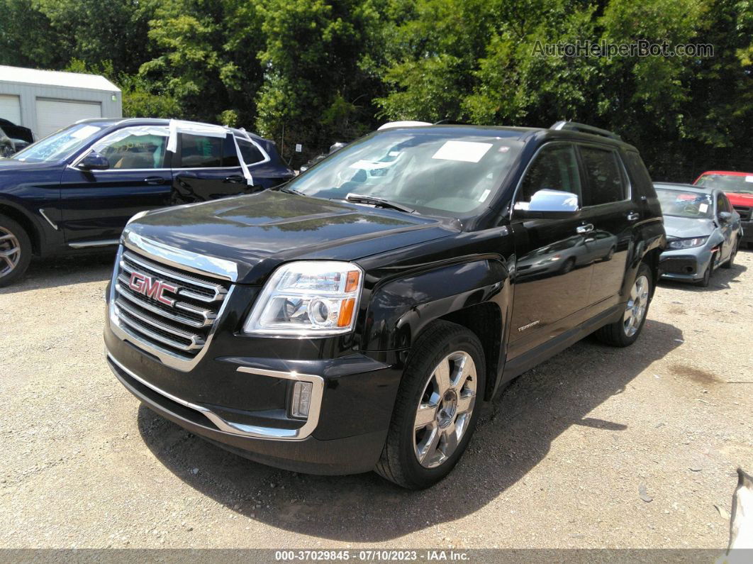 2016 Gmc Terrain Slt Черный vin: 2GKFLUE34G6274674