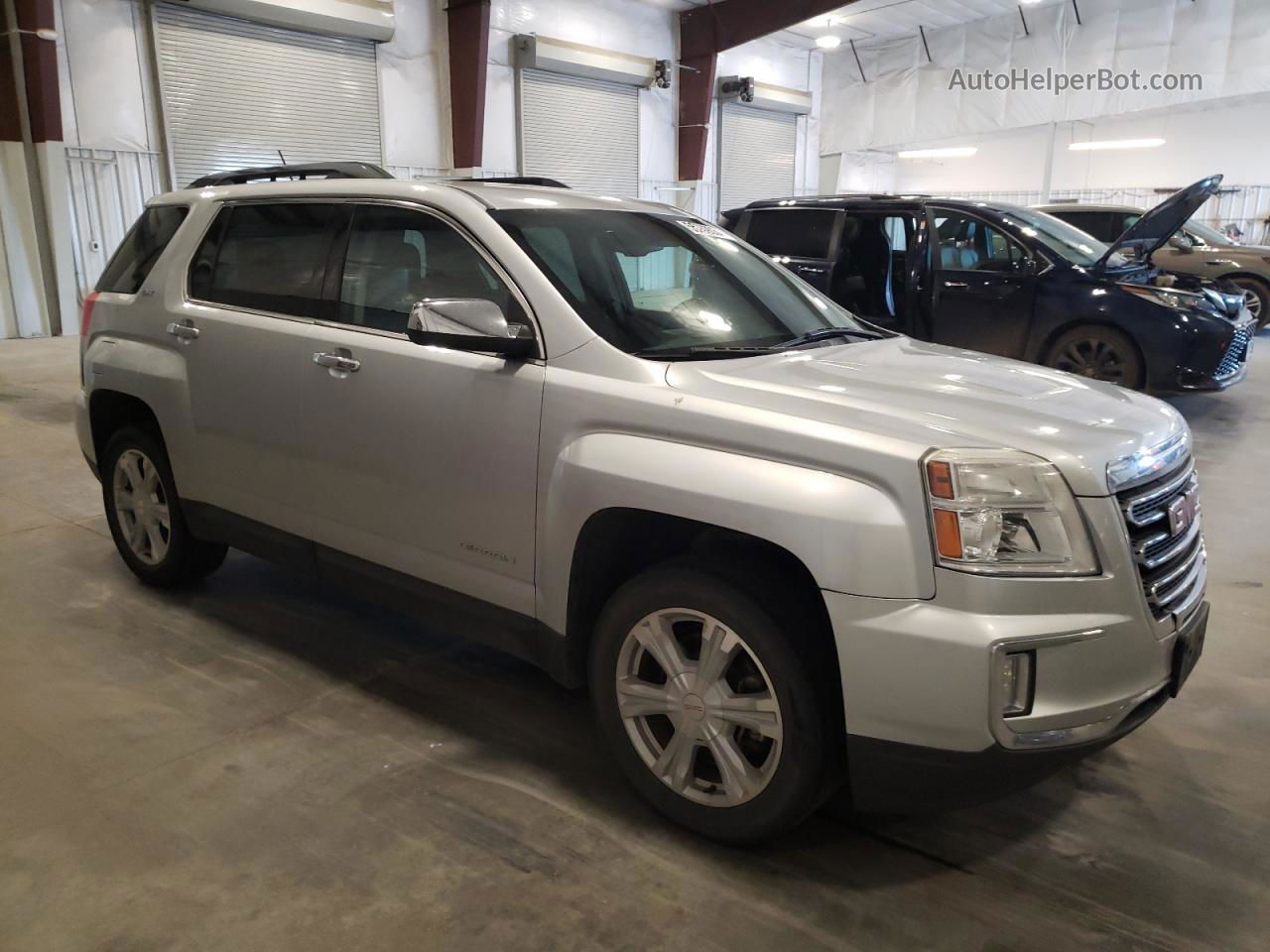 2016 Gmc Terrain Slt Silver vin: 2GKFLUE36G6121276